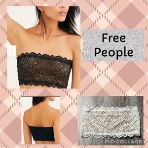 Free People Cream Lace Bandeau